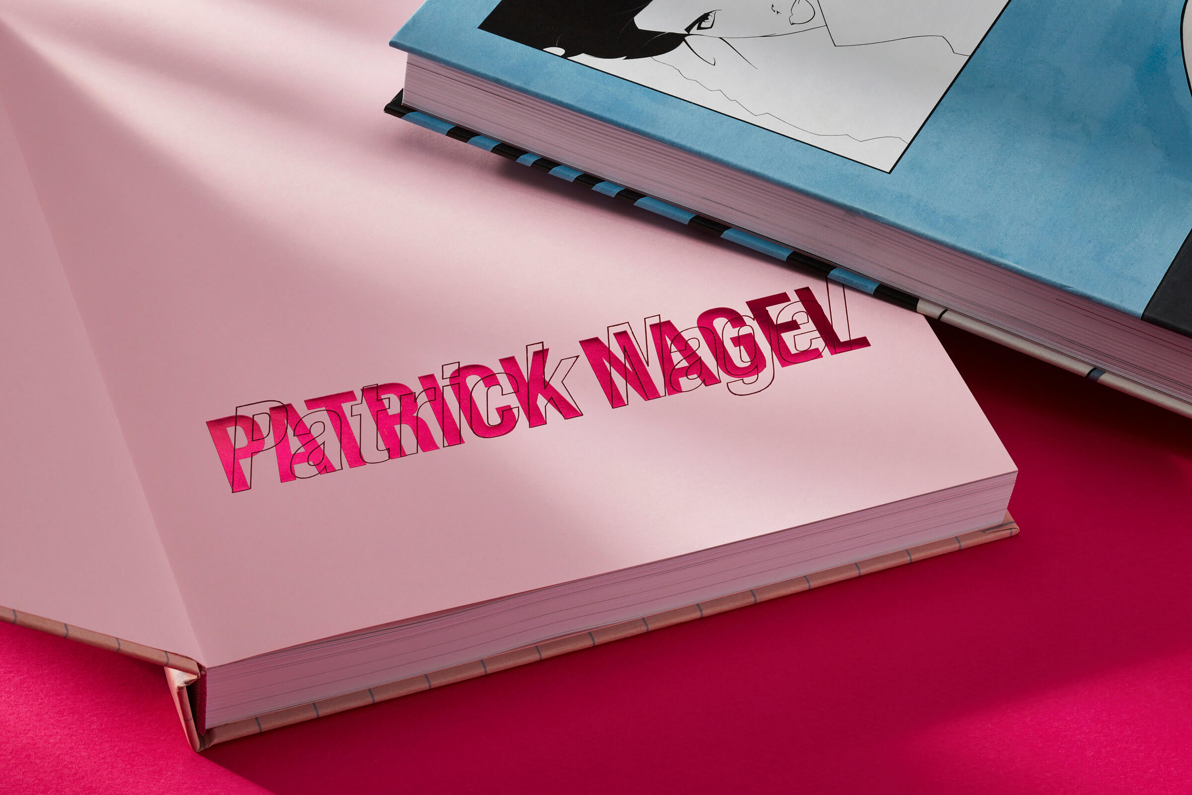 Kunstboek Patrick Nagel voor Samuel Vanhoegaerden Gallery